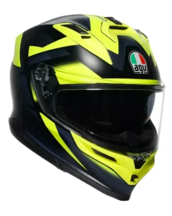 Каска K7 MPLK GLIMPSE MATT BLACK/YELLOW FLUO