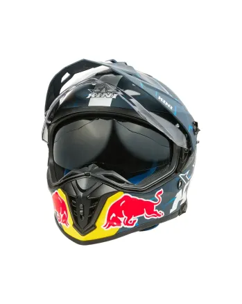 Каска KINI RED BULL ADV-X 2.0-BLUE/WHITE