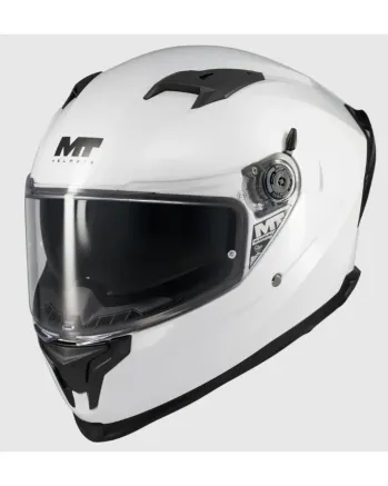 Каска MT BRAKER SV PURE A0 WHITE GLOSS