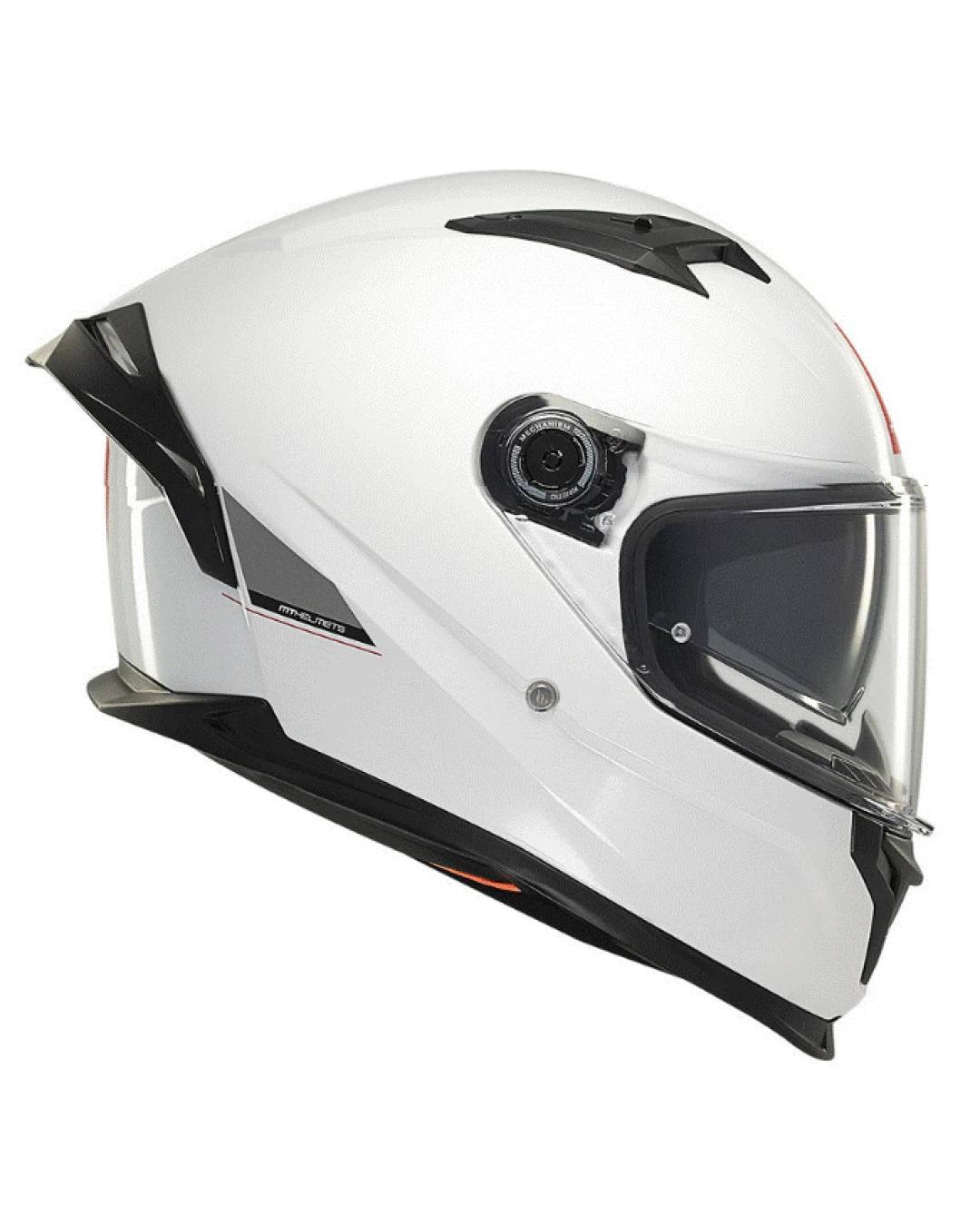 Каска MT BRAKER SV SOLID A0 GLOSS PEARL WHITE