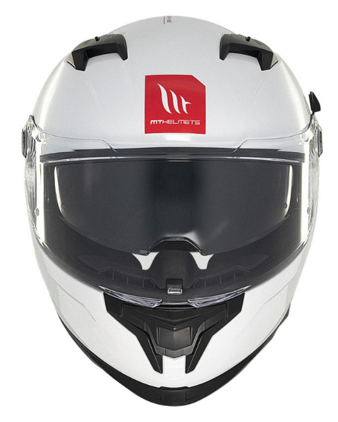 Каска MT BRAKER SV SOLID A0 GLOSS PEARL WHITE