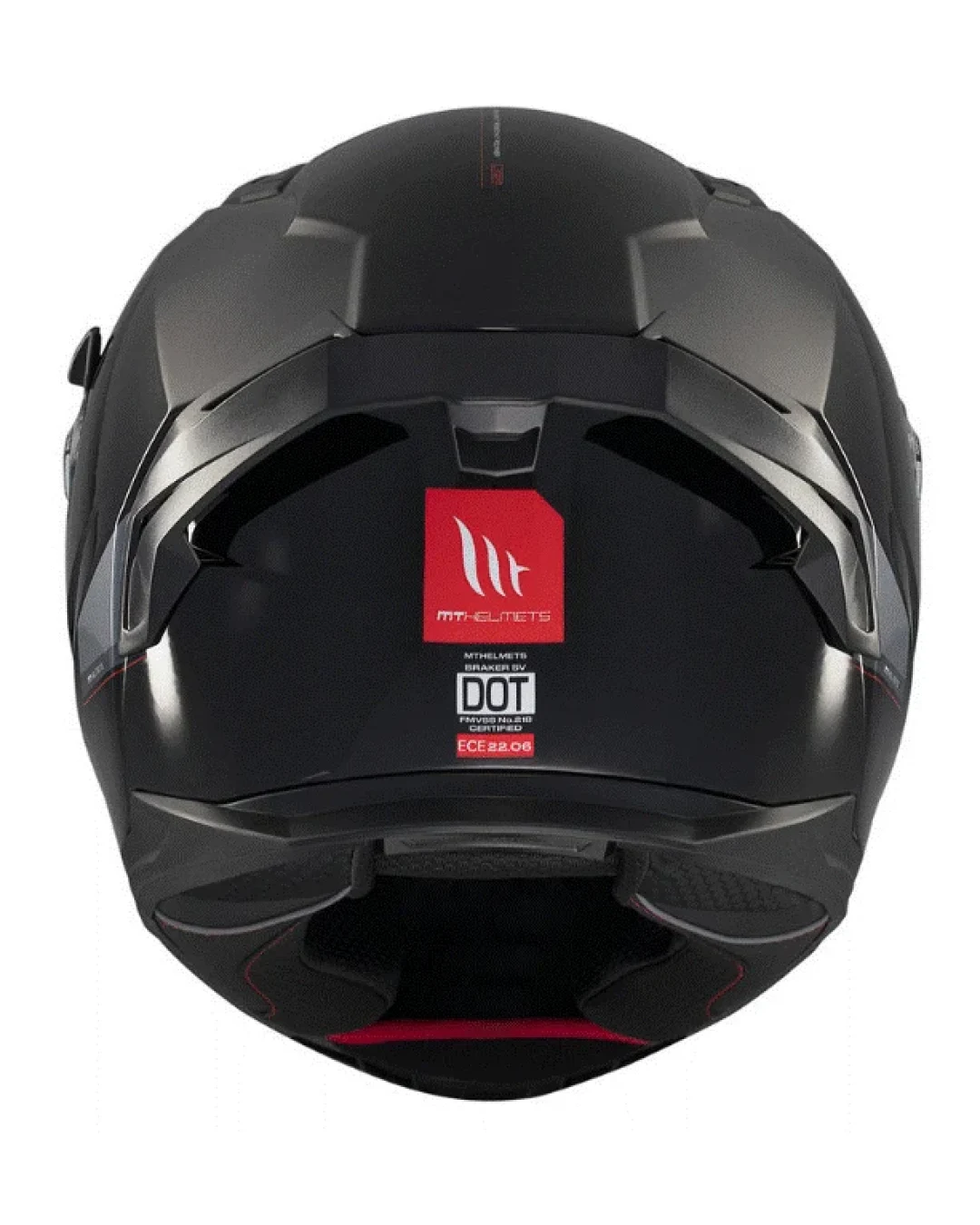 Каска MT BRAKER SV SOLID A1 GLOSS BLACK