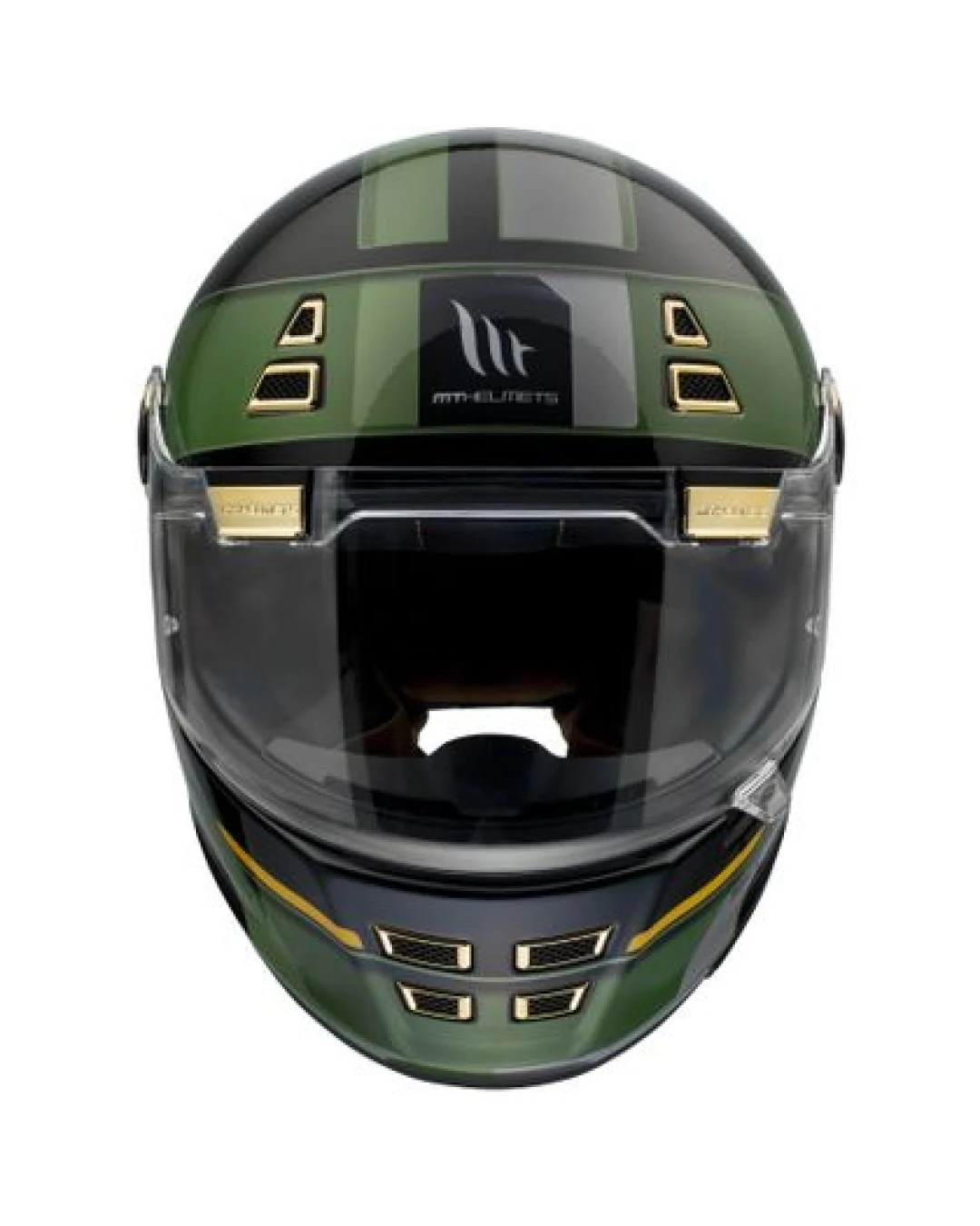 Каска MT JARAMA 68TH C1 BLACK/GREEN