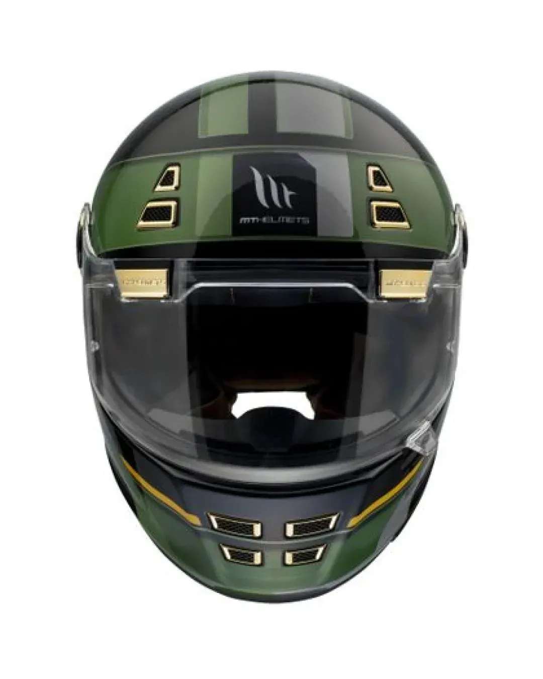 Каска MT JARAMA 68TH C1 BLACK/GREEN