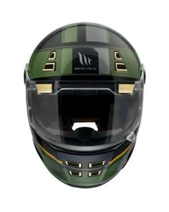 Каска MT JARAMA 68TH C1 BLACK/GREEN