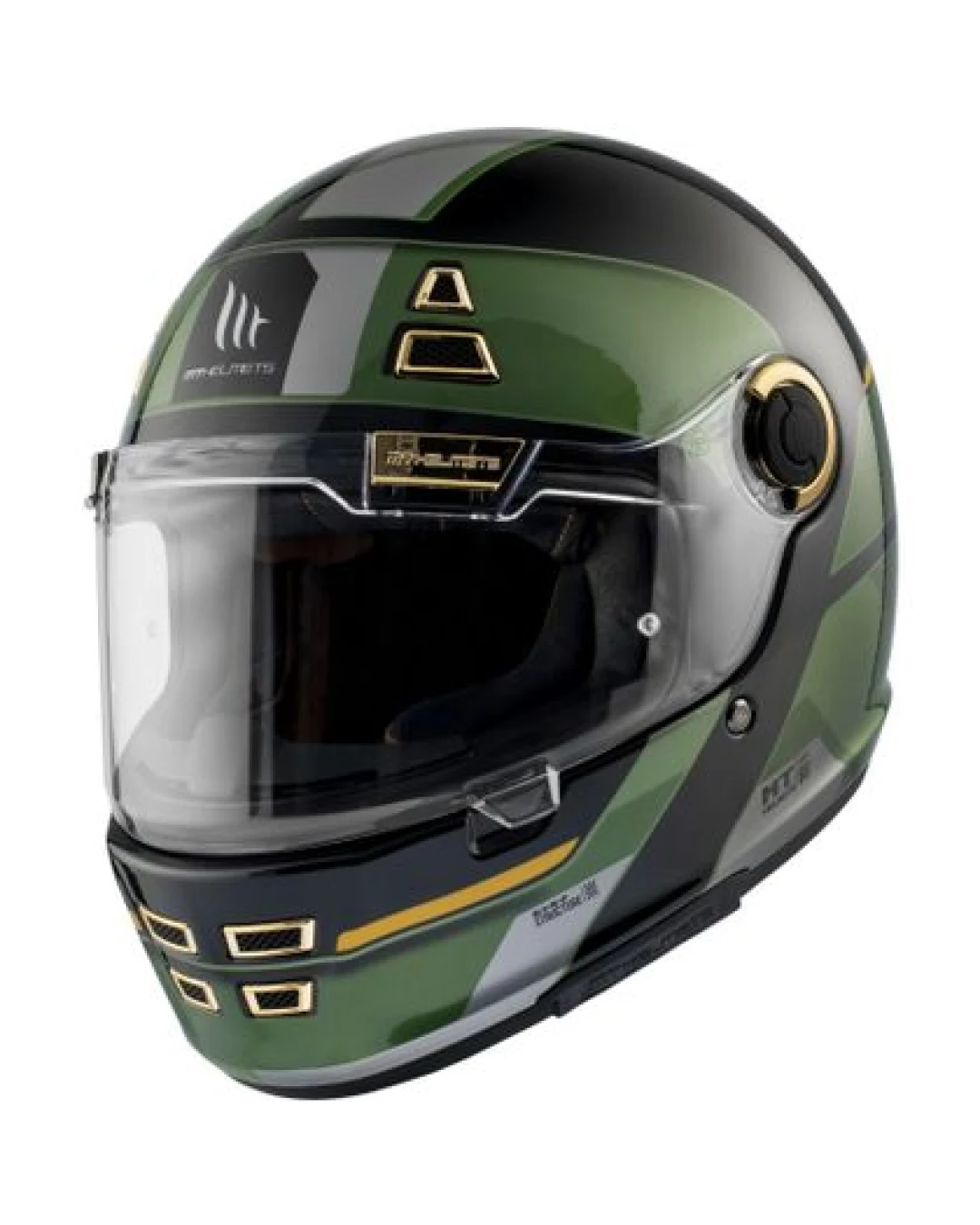 Каска MT JARAMA 68TH C1 BLACK/GREEN