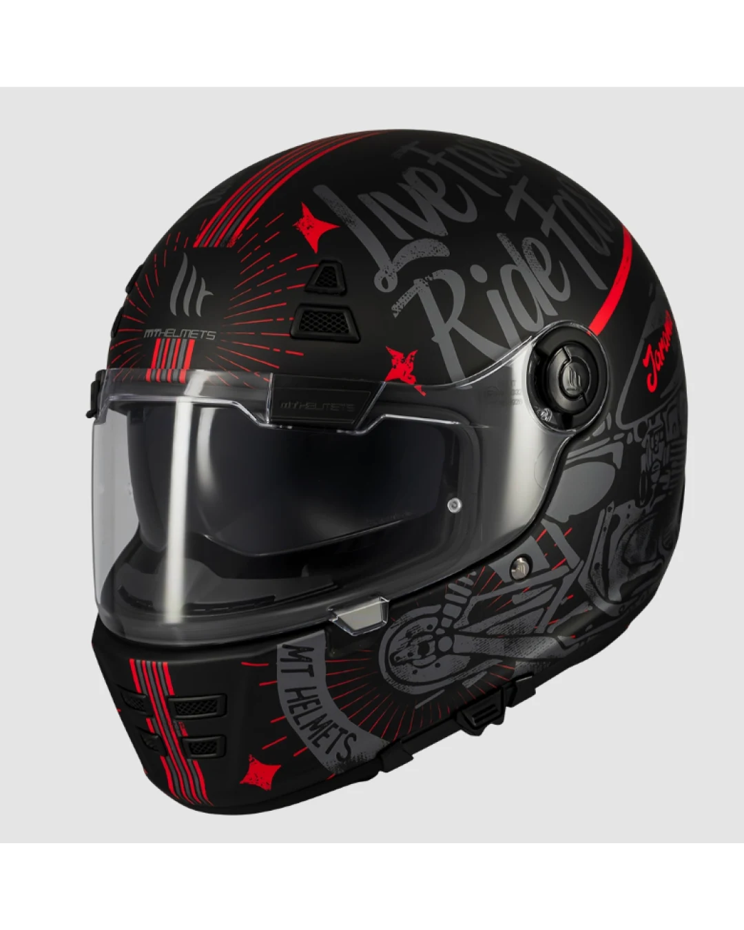 Каска MT JARAMA SV ART E5 MATT