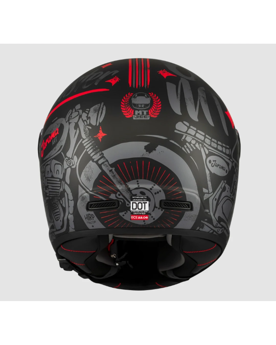 Каска MT JARAMA SV ART E5 MATT