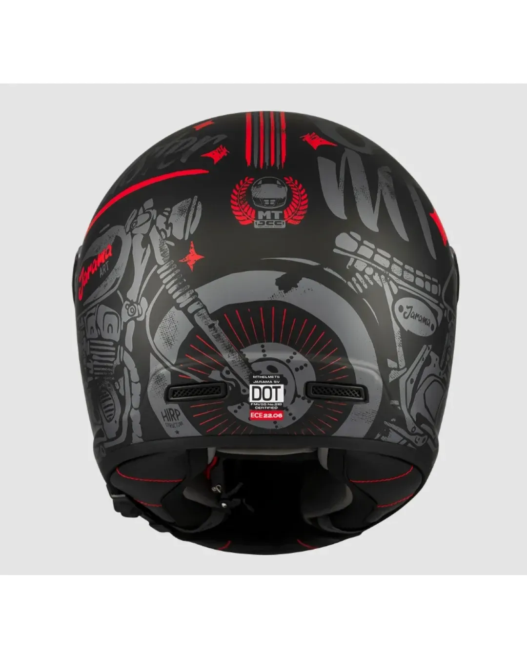 Каска MT JARAMA SV ART E5 MATT
