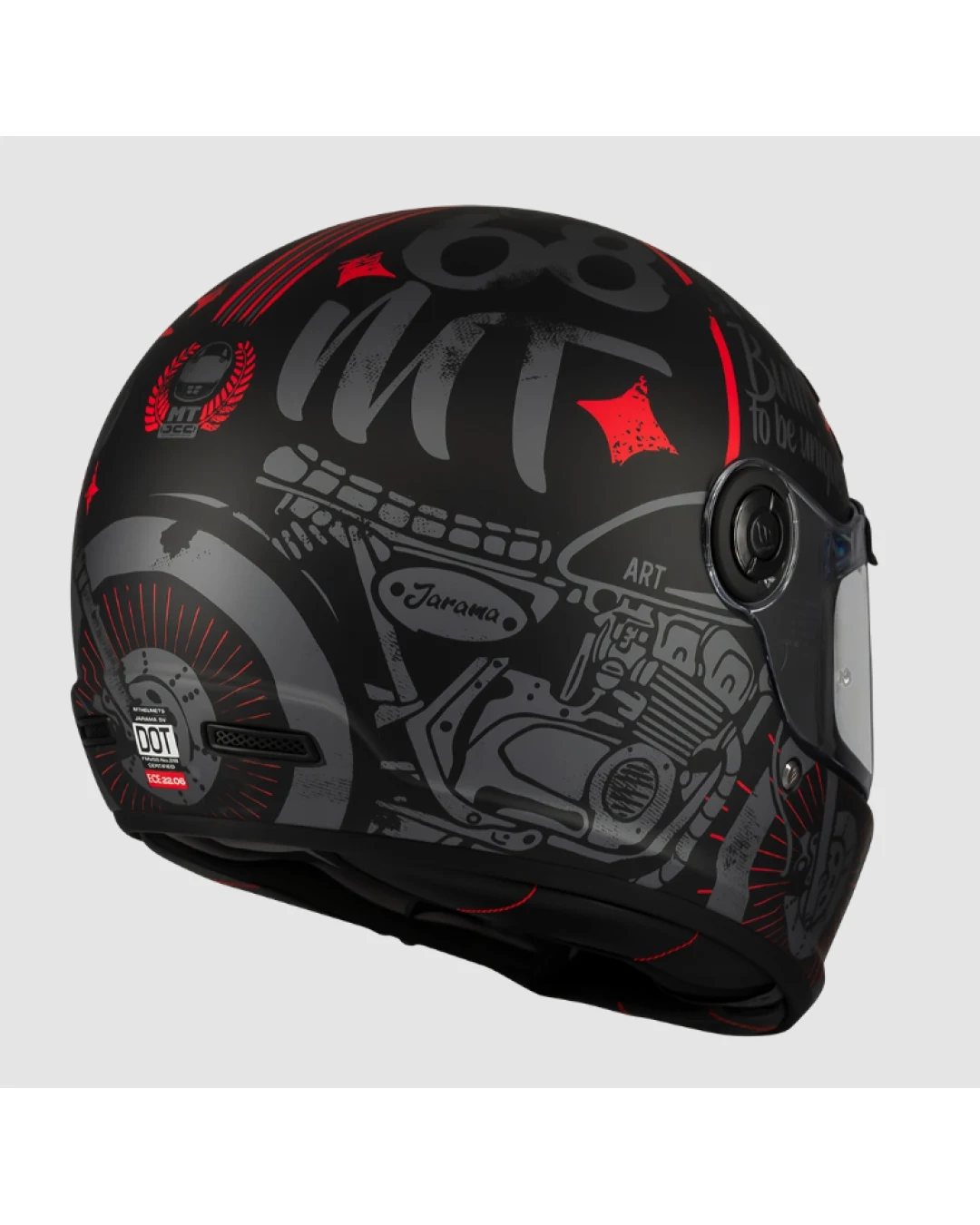 Каска MT JARAMA SV ART E5 MATT