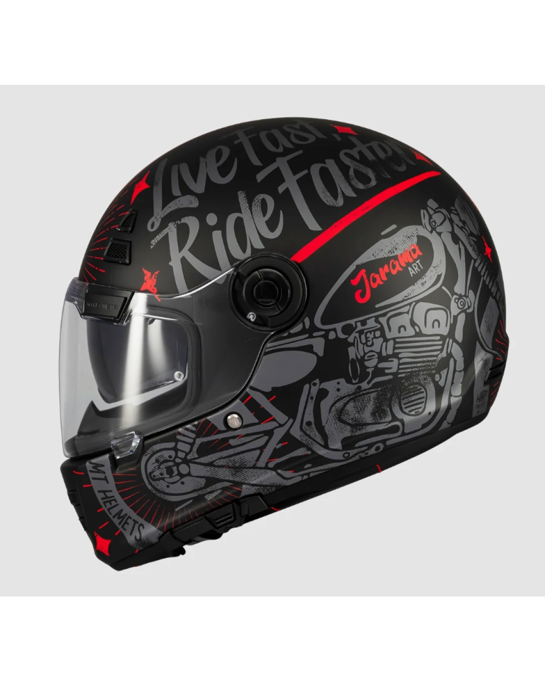 Каска MT JARAMA SV ART E5 MATT