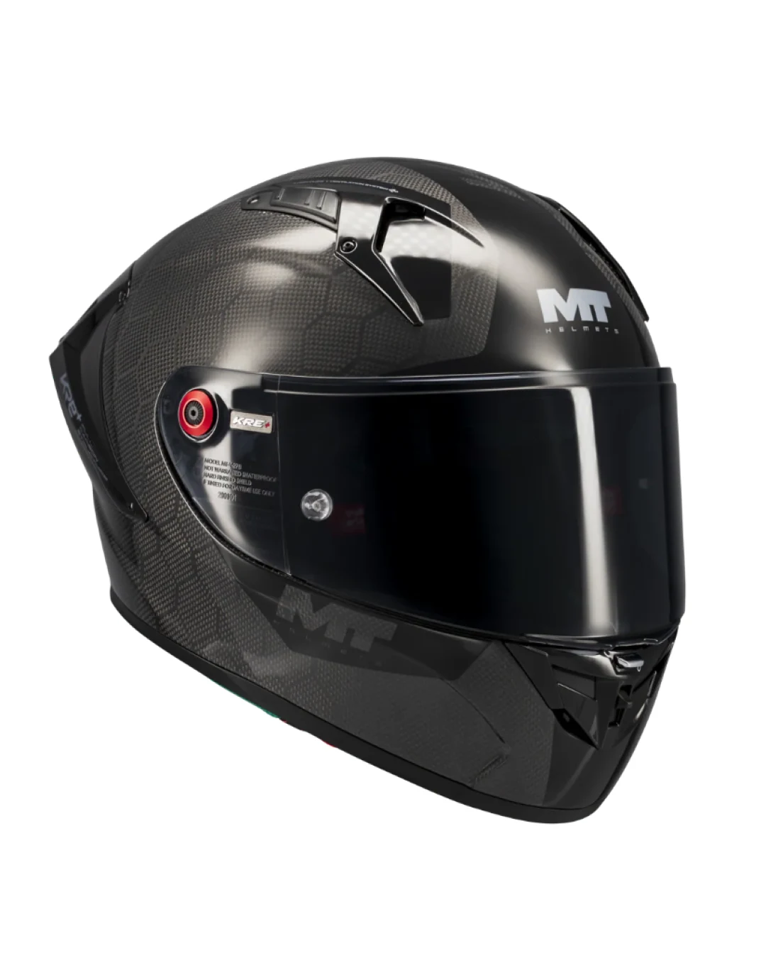 Каска MT KRE+ S PURE A1 BLACK GLOSS