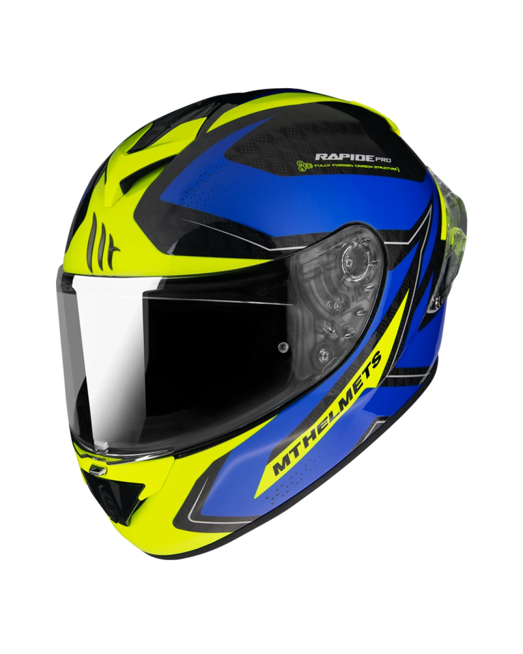 КАСКА MT RAPIDE PRO MASTER A7 GLOSS BLUE