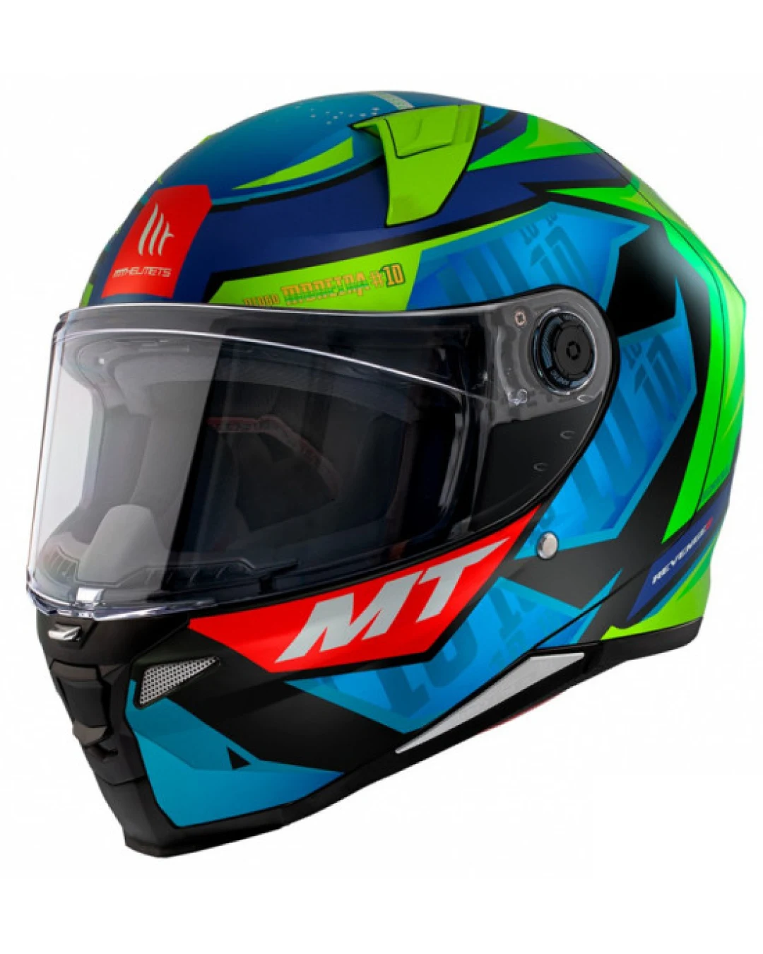 Каска MT REVENGE 2 S MOREIRA A7 MATT