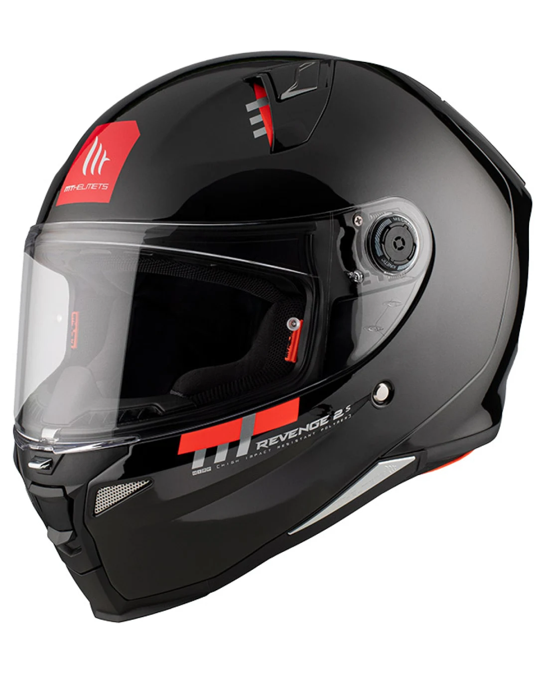 Каска MT REVENGE 2 S SOLID A1 GLOSS BLACK