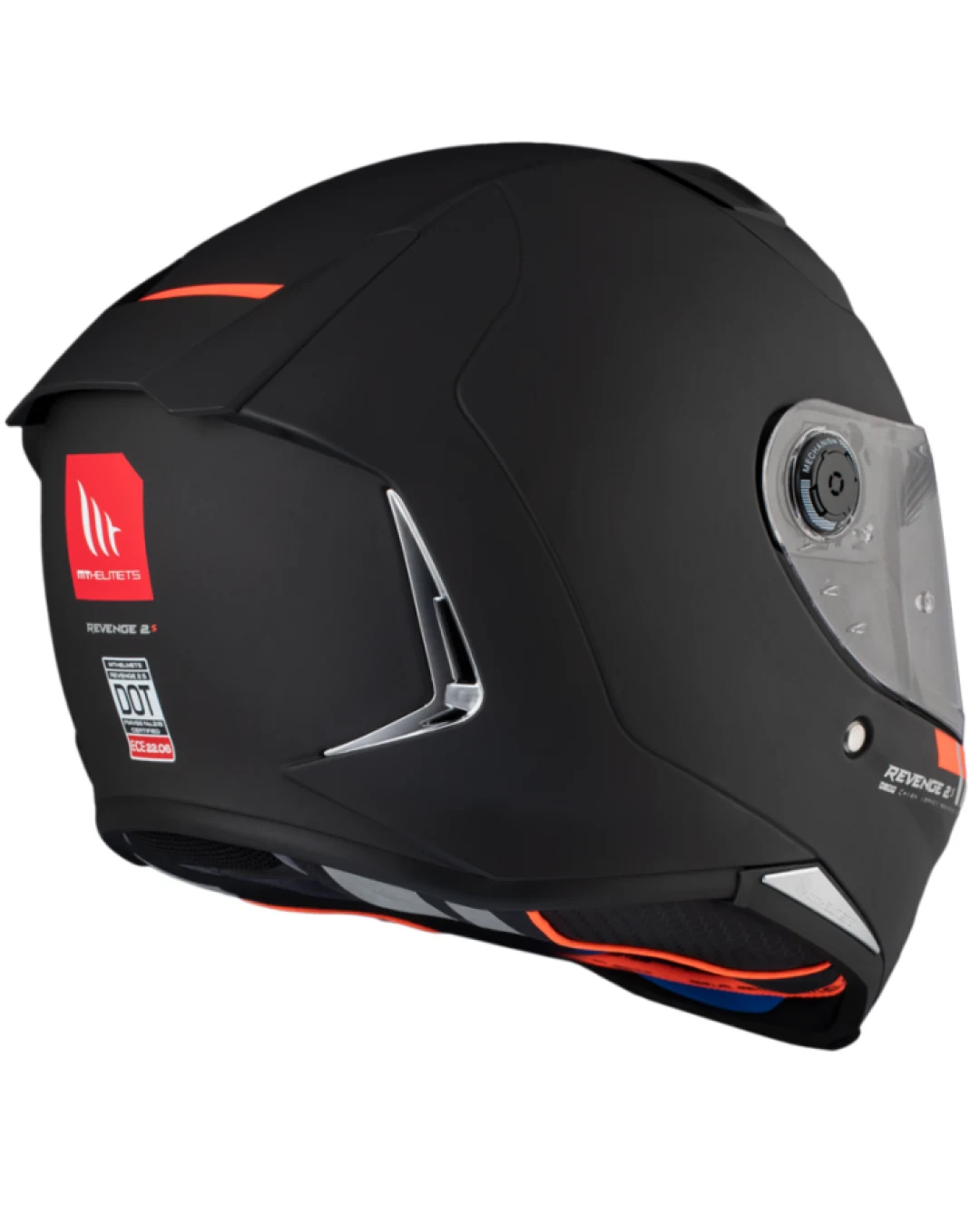 Каска MT REVENGE 2 S SOLID A1 MATT BLACK