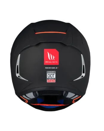 Каска MT REVENGE 2 S SOLID A1 MATT BLACK
