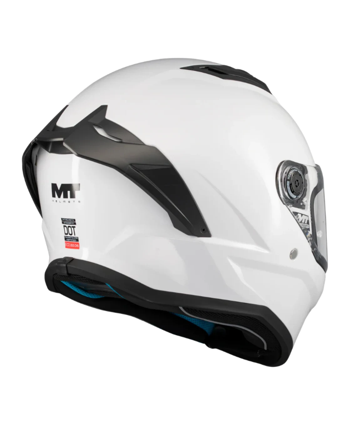 КАСКА MT STINGER 2 PURE A0 WHITE GLOSS
