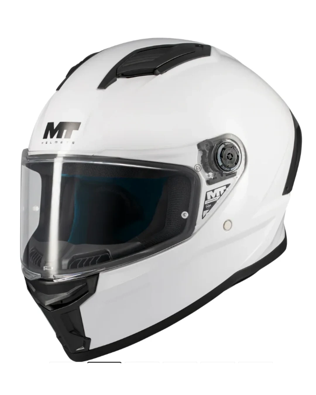 КАСКА MT STINGER 2 PURE A0 WHITE GLOSS