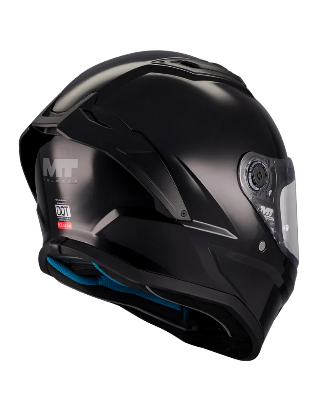 КАСКА MT STINGER 2 PURE A1 BLACK GLOSS