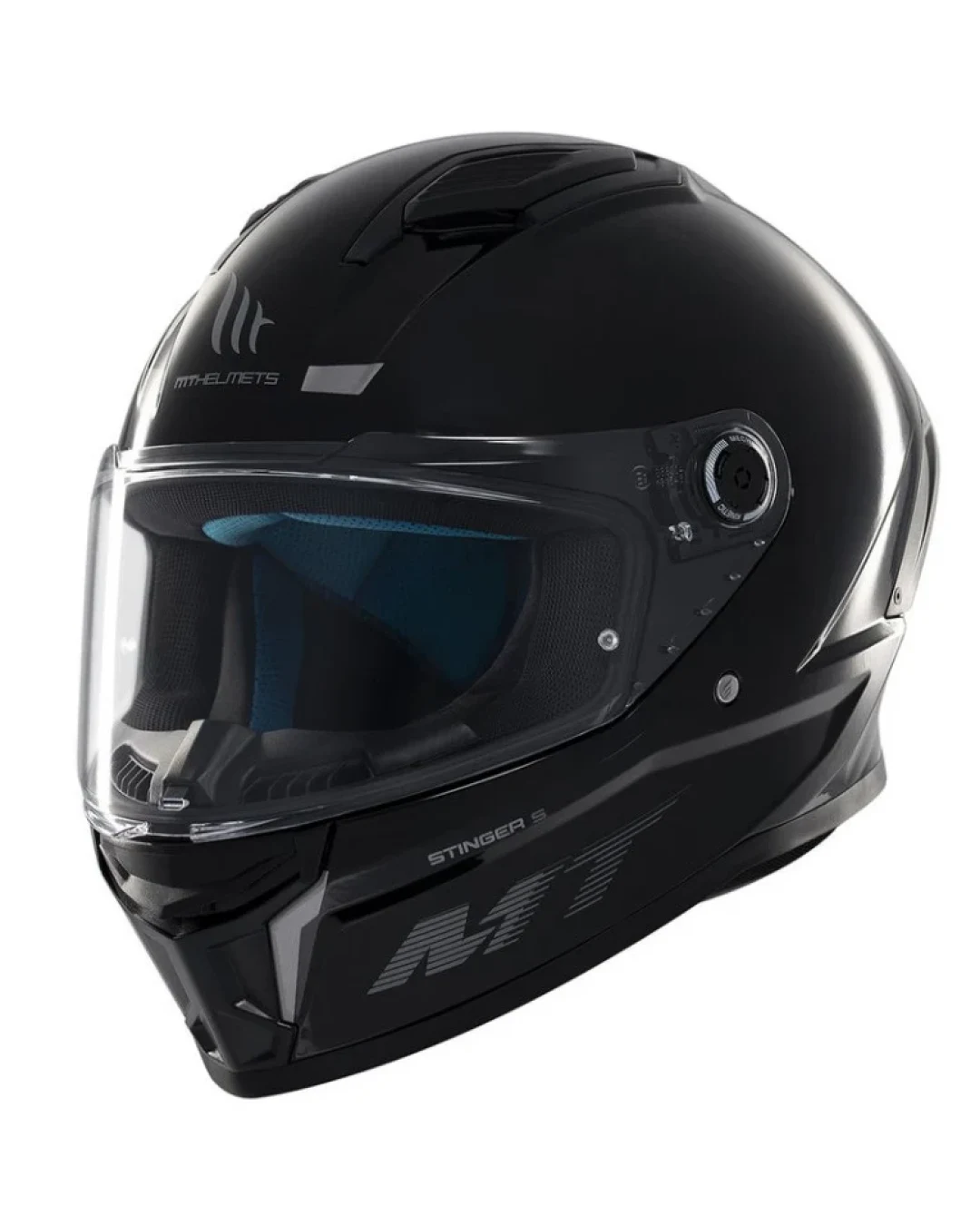 Каска MT STINGER 2 SOLID A11 GLOSS BLACK