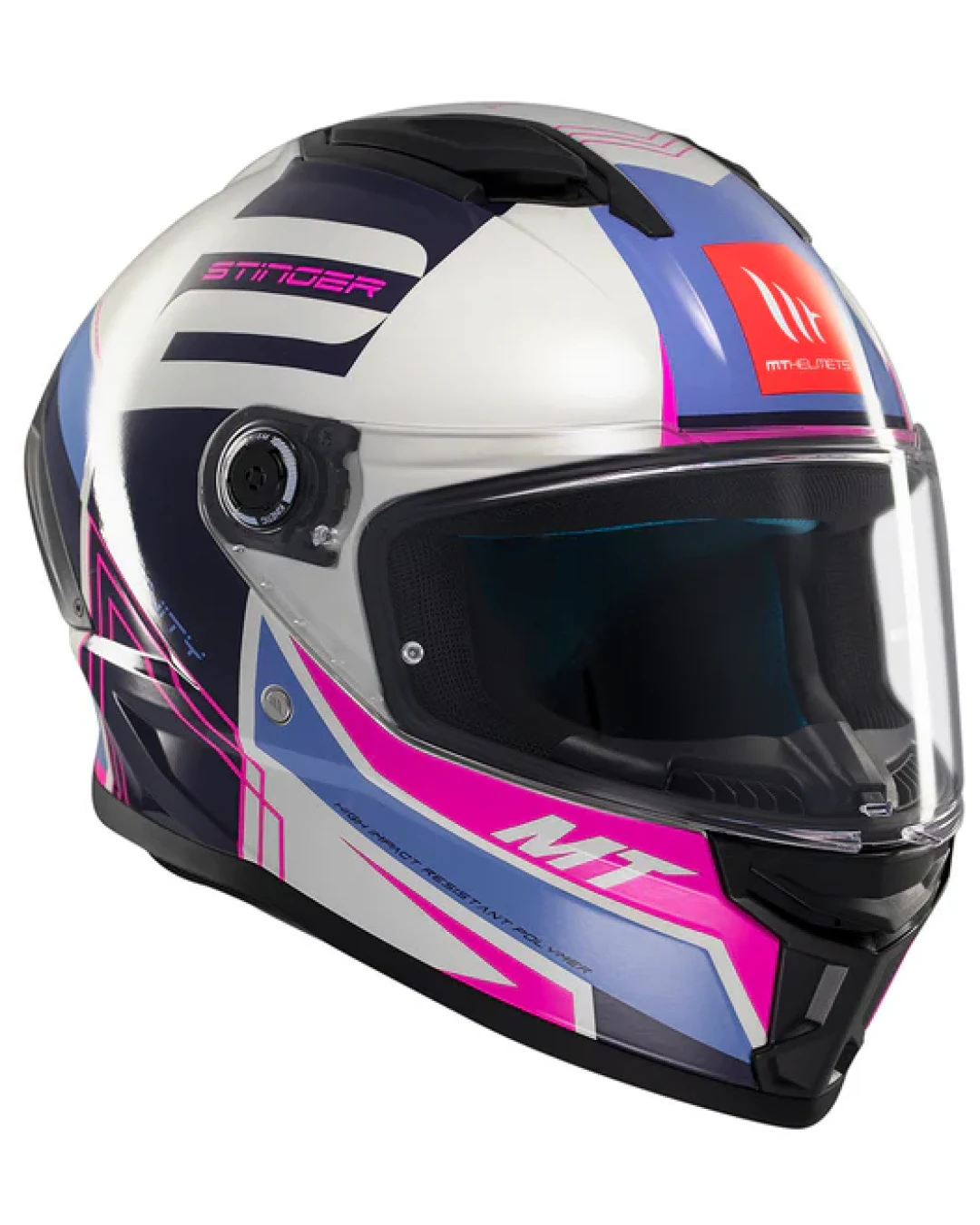 Каска MT STINGER 2 TRON C8 GLOSS PINK