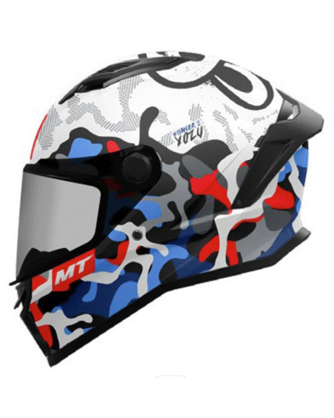 Каска MT STINGER 2 YOZU A7 GLOSS
