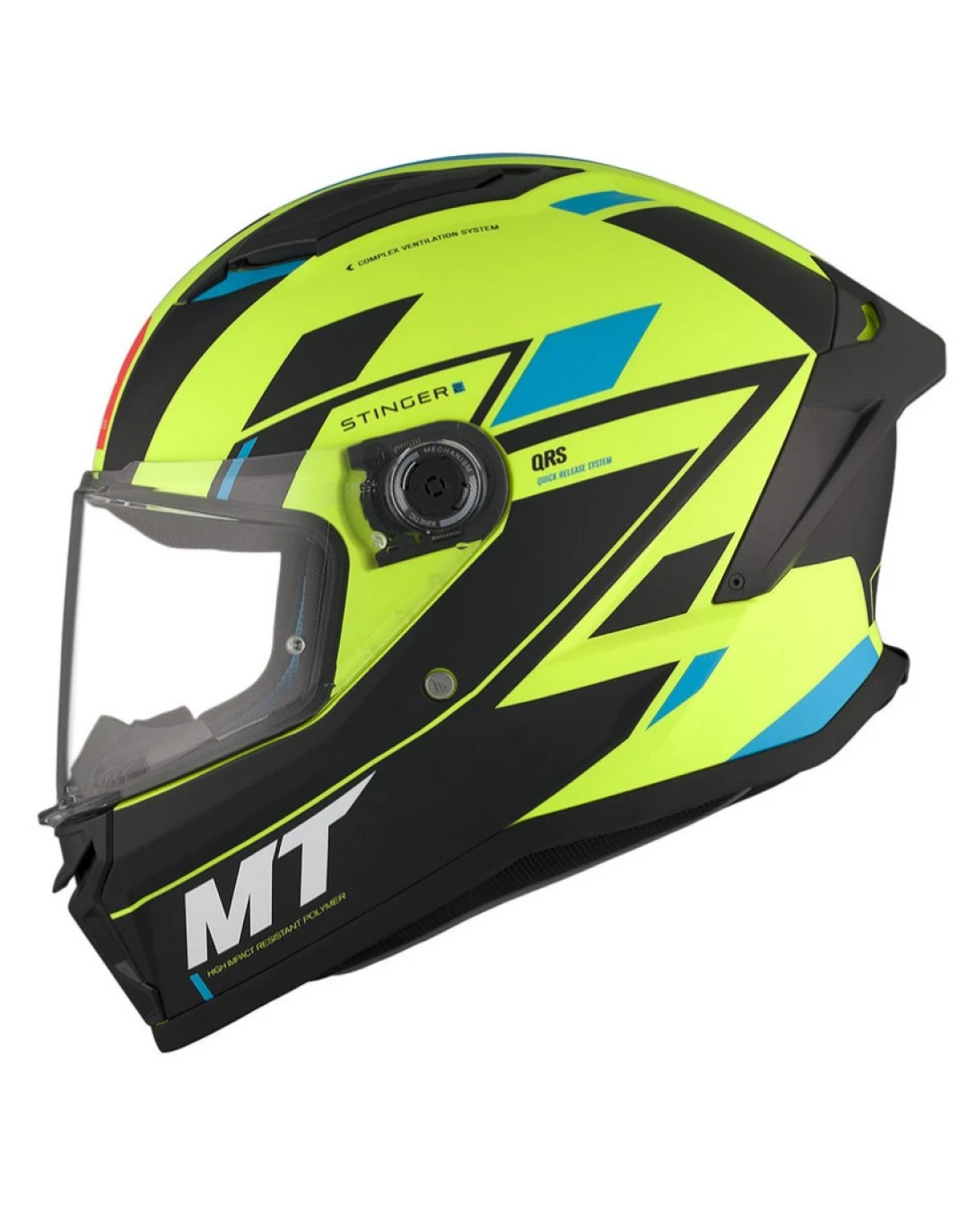 Каска MT STINGER 2 ZIVZE C3 MATT FLUO YELLOW