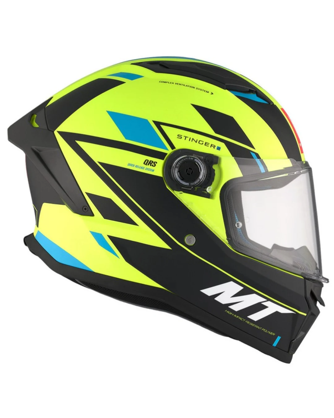 Каска MT STINGER 2 ZIVZE C3 MATT FLUO YELLOW