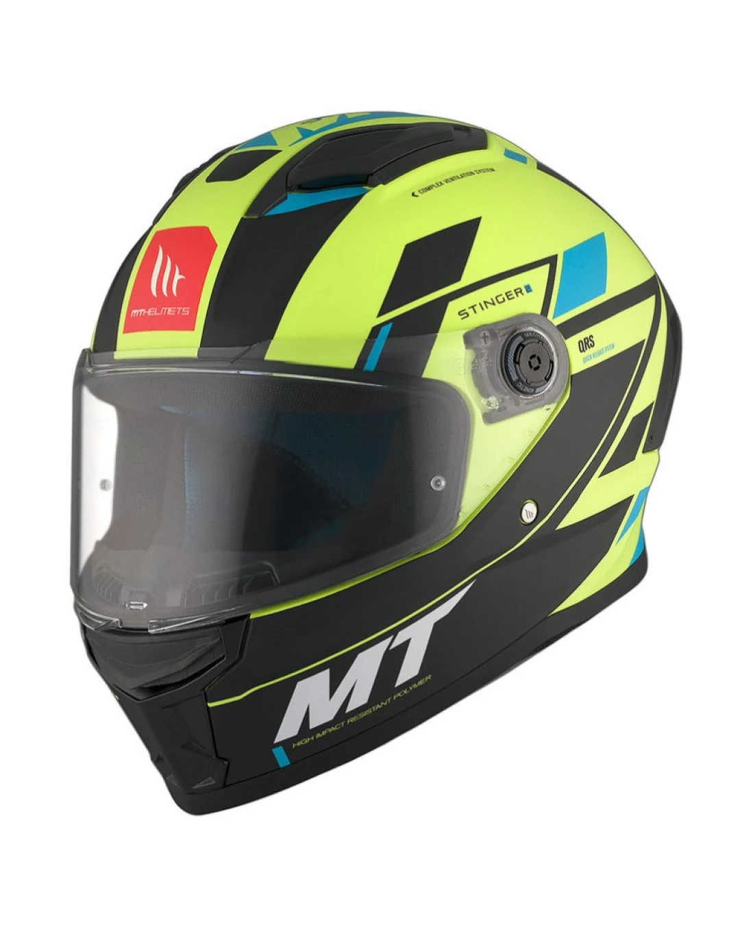 Каска MT STINGER 2 ZIVZE C3 MATT FLUO YELLOW