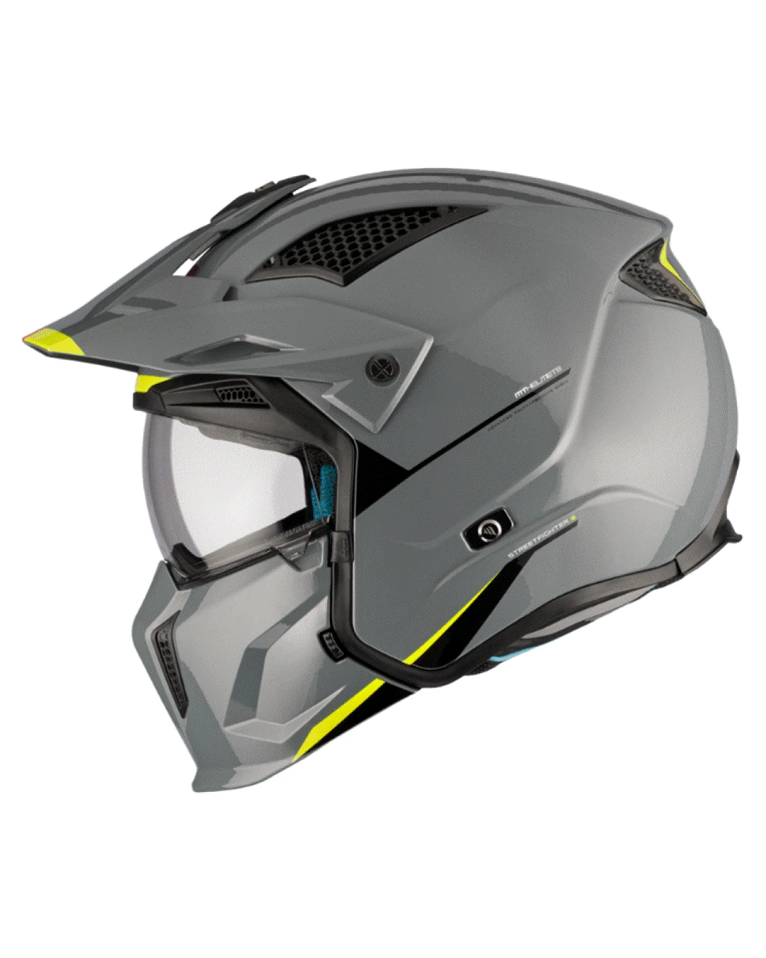 КАСКА MT STREETFIGHTER S SV SOLID A22 GRAY