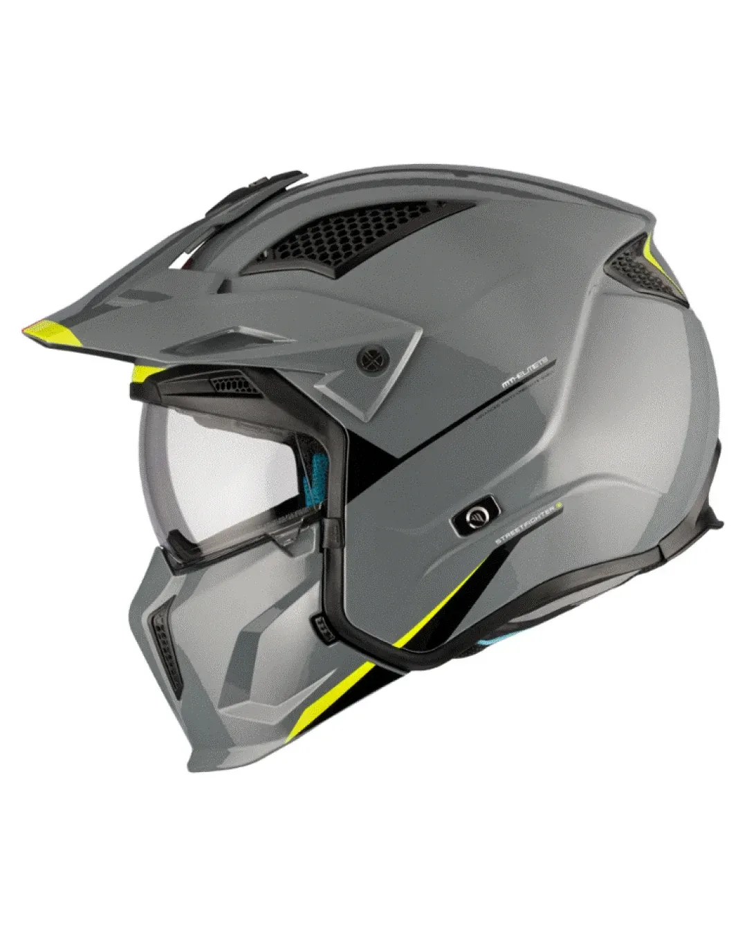 КАСКА MT STREETFIGHTER S SV SOLID A22 GRAY