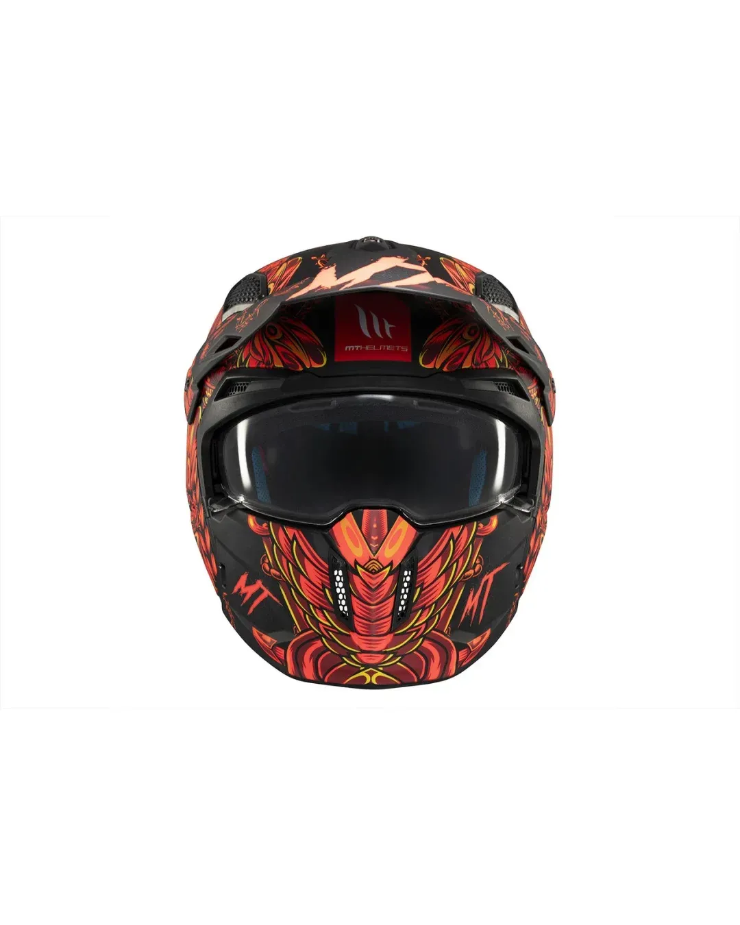 КАСКА MT STREETFIGHTER SV S HELLISH B5 MATT