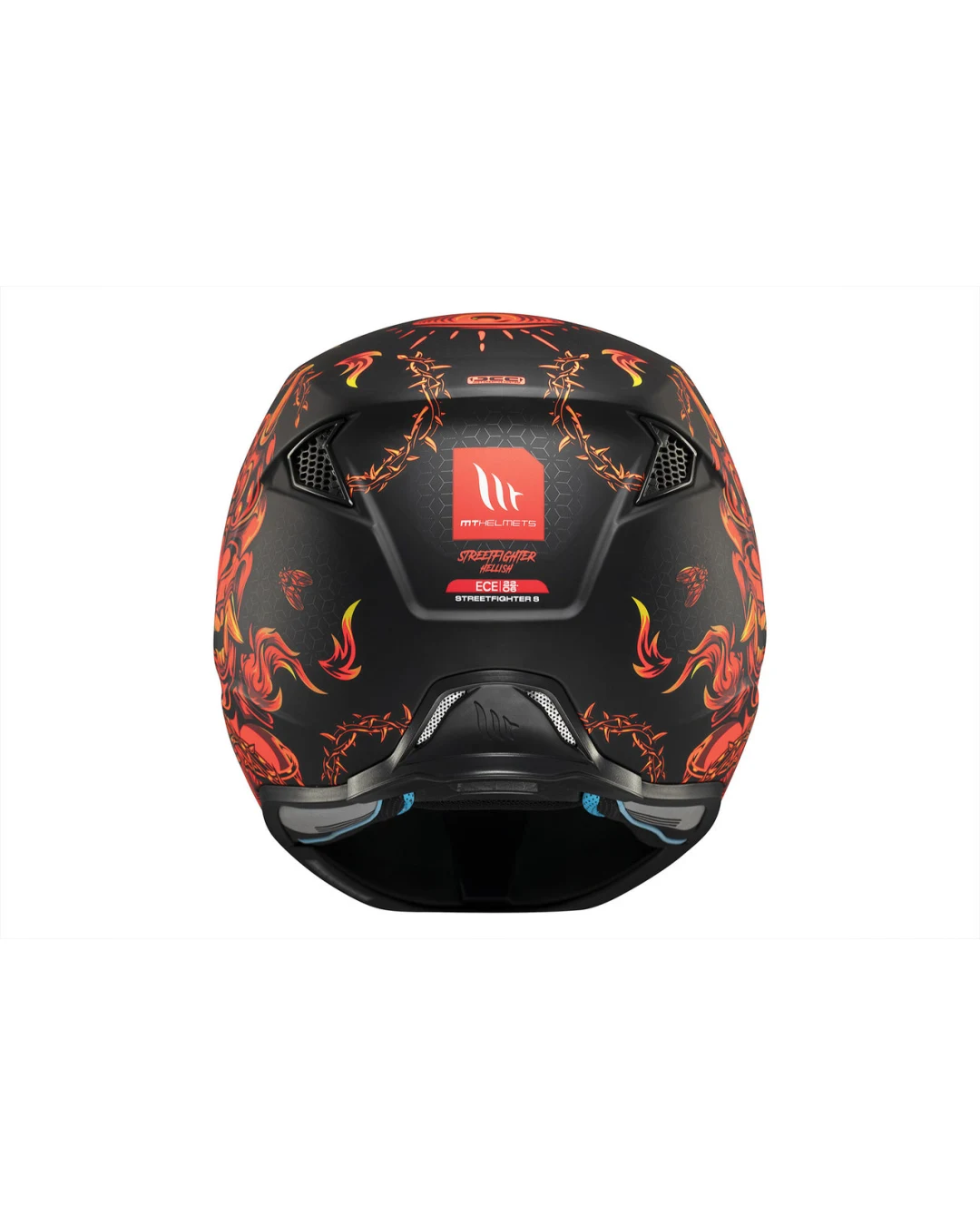 КАСКА MT STREETFIGHTER SV S HELLISH B5 MATT