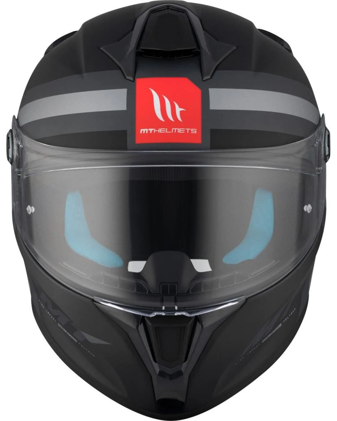 Каска MT TARGO S BRITAIN C2 MATT BLACK/GRAY