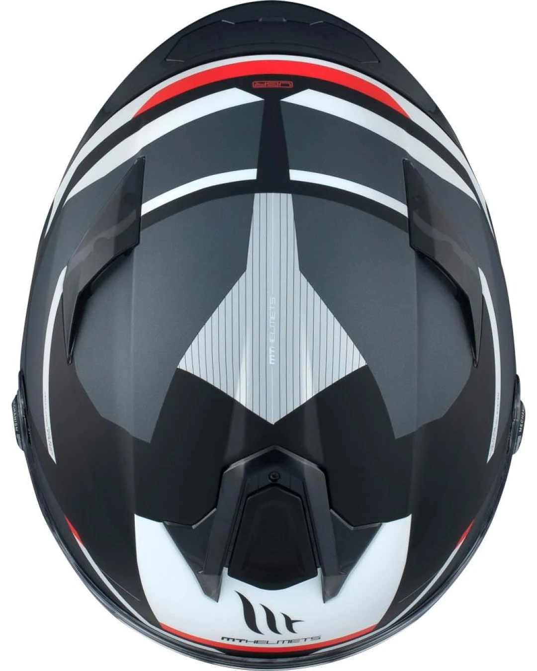 Каска MT TARGO S BRITAIN C2 MATT BLACK/GRAY