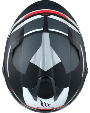 Каска MT TARGO S BRITAIN C2 MATT BLACK/GRAY