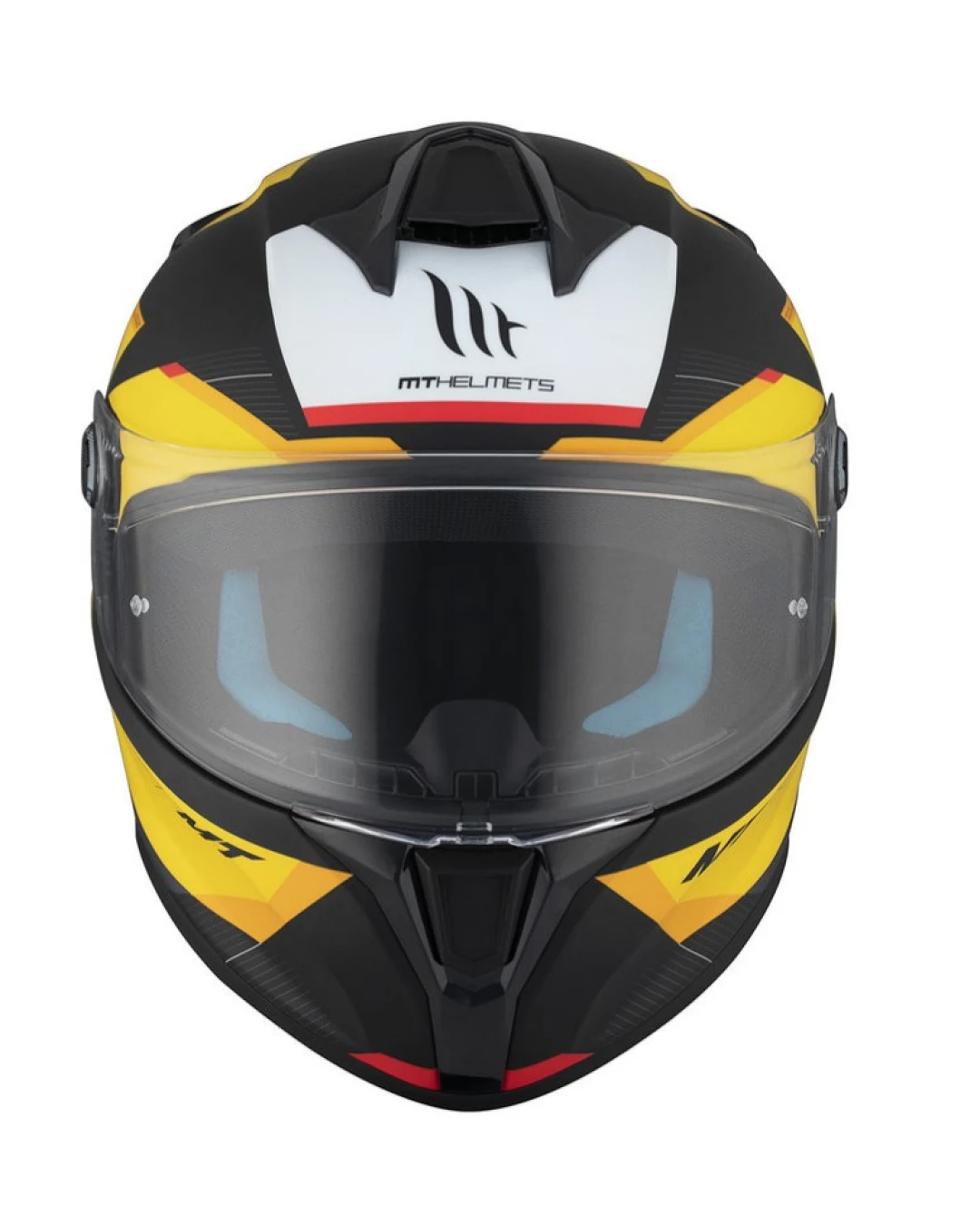 Каска MT TARGO S KAY B3 MATT BLACK/YELLOW