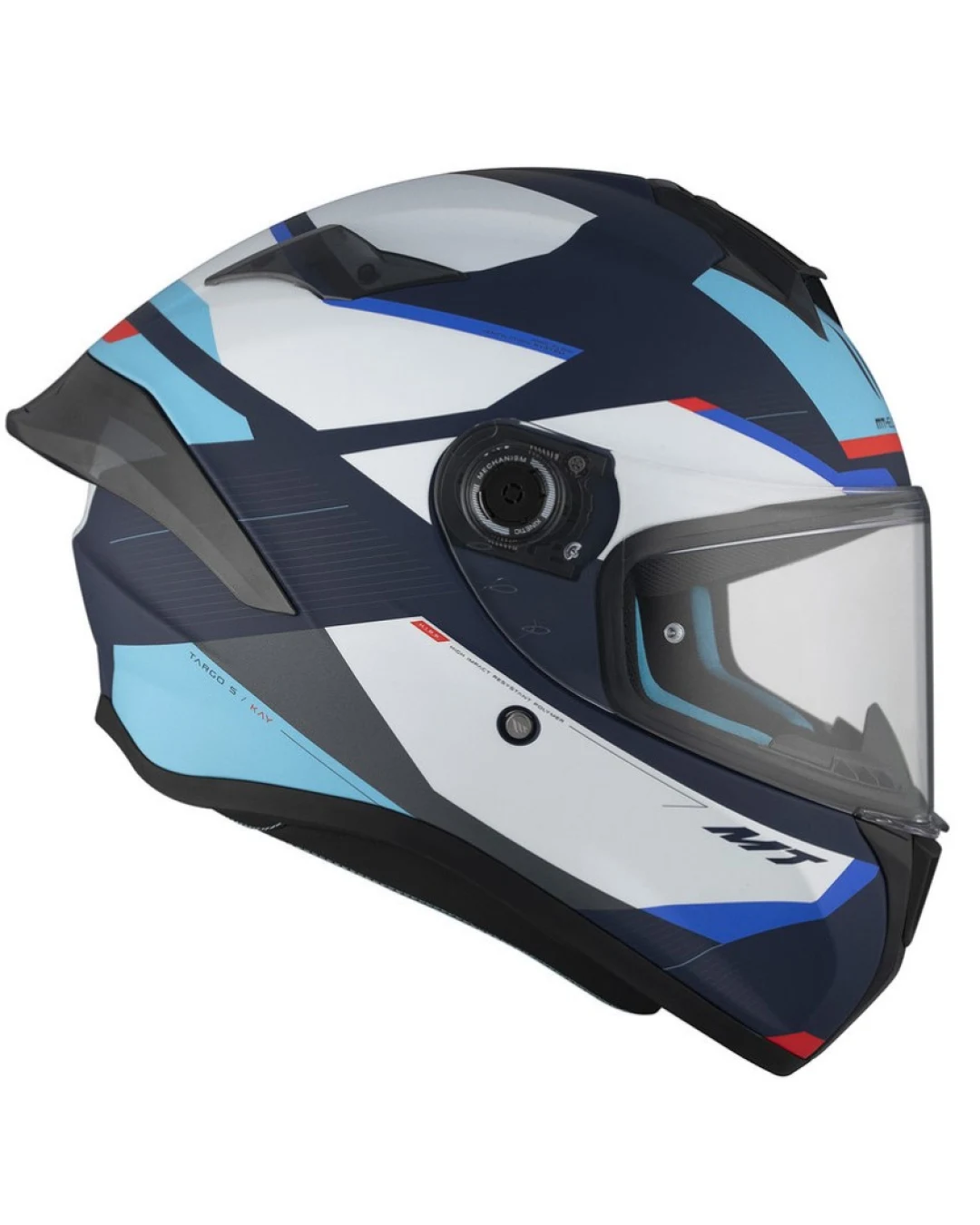 Каска MТ TARGO S KAY C7 MATT WHITE/BLUE