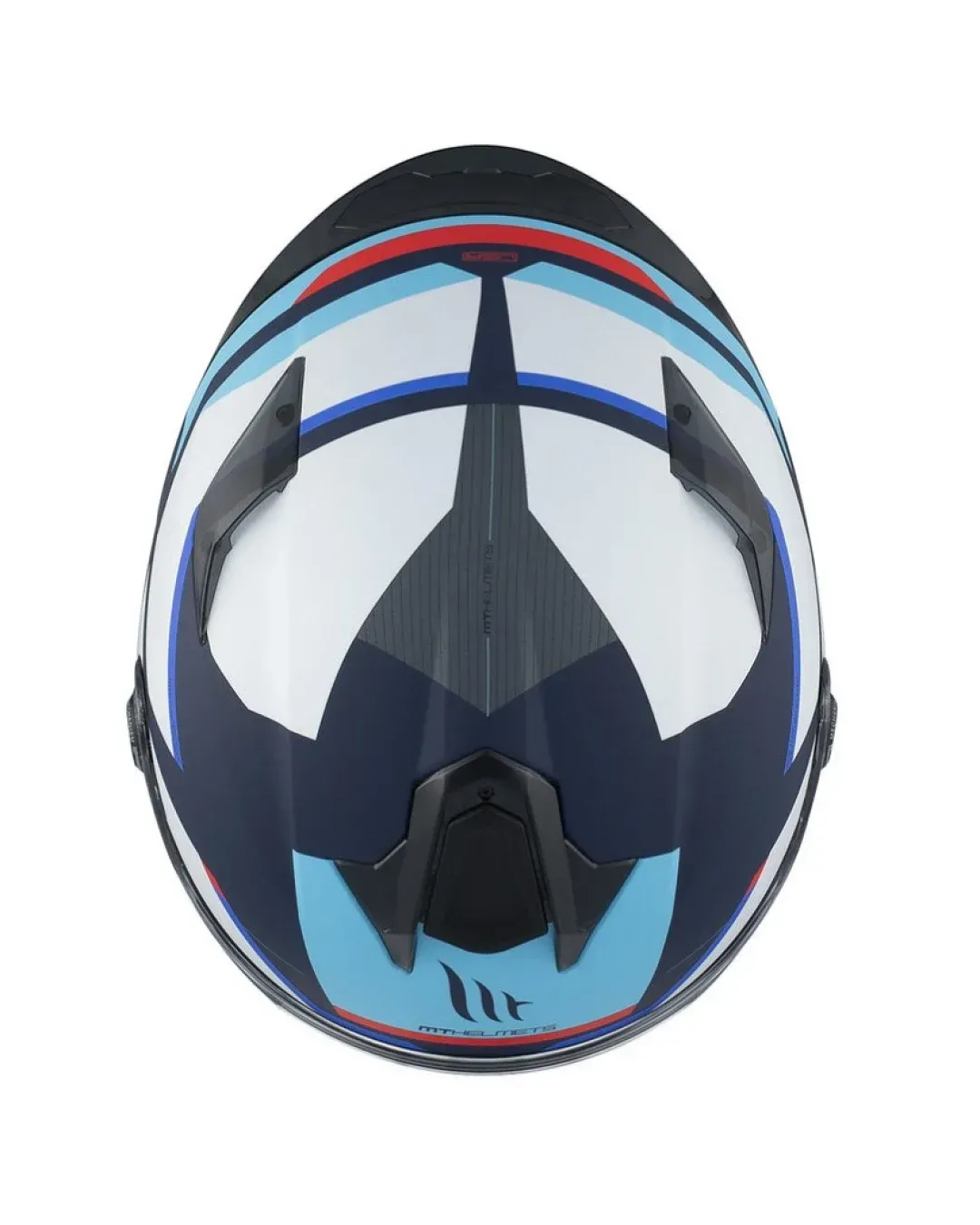 Каска MТ TARGO S KAY C7 MATT WHITE/BLUE