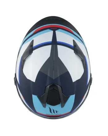 Каска MТ TARGO S KAY C7 MATT WHITE/BLUE