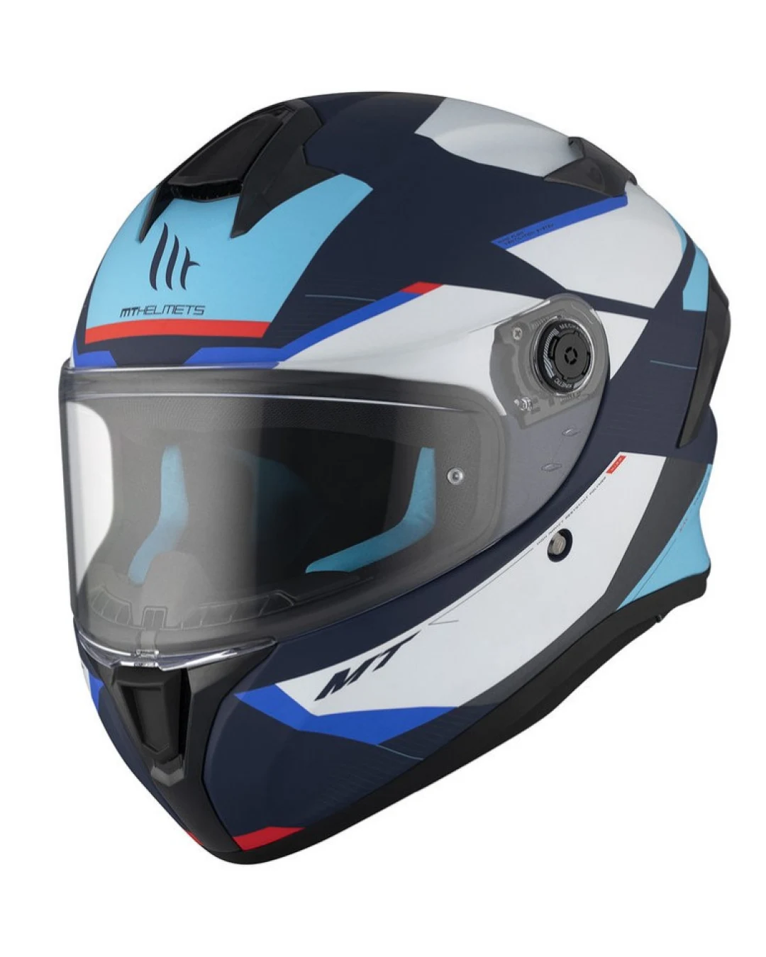 Каска MТ TARGO S KAY C7 MATT WHITE/BLUE