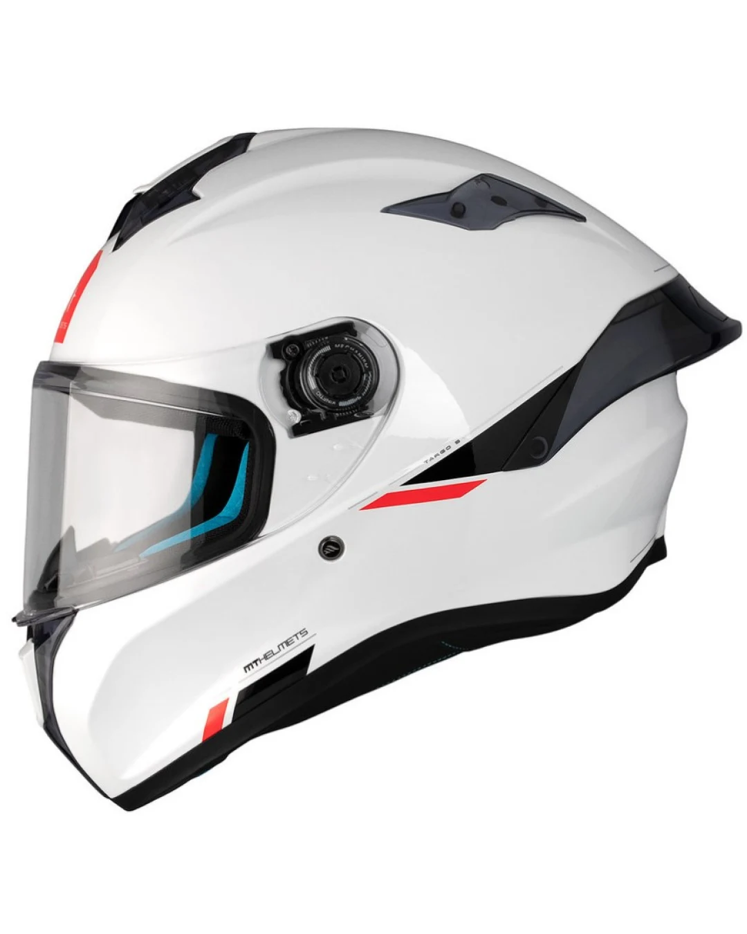 Каска MT TARGO S SOLID A0 GLOSS PEARL WHITE