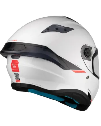 Каска MT TARGO S SOLID A0 GLOSS PEARL WHITE