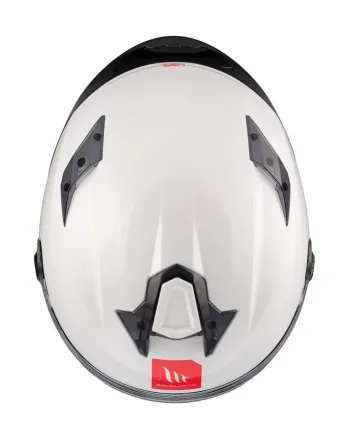 Каска MT TARGO S SOLID A0 GLOSS PEARL WHITE