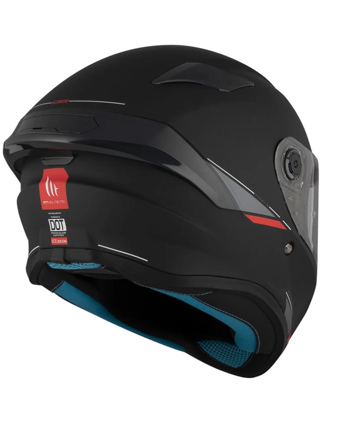 Каска MT TARGO S SOLID A1 MATT BLACK