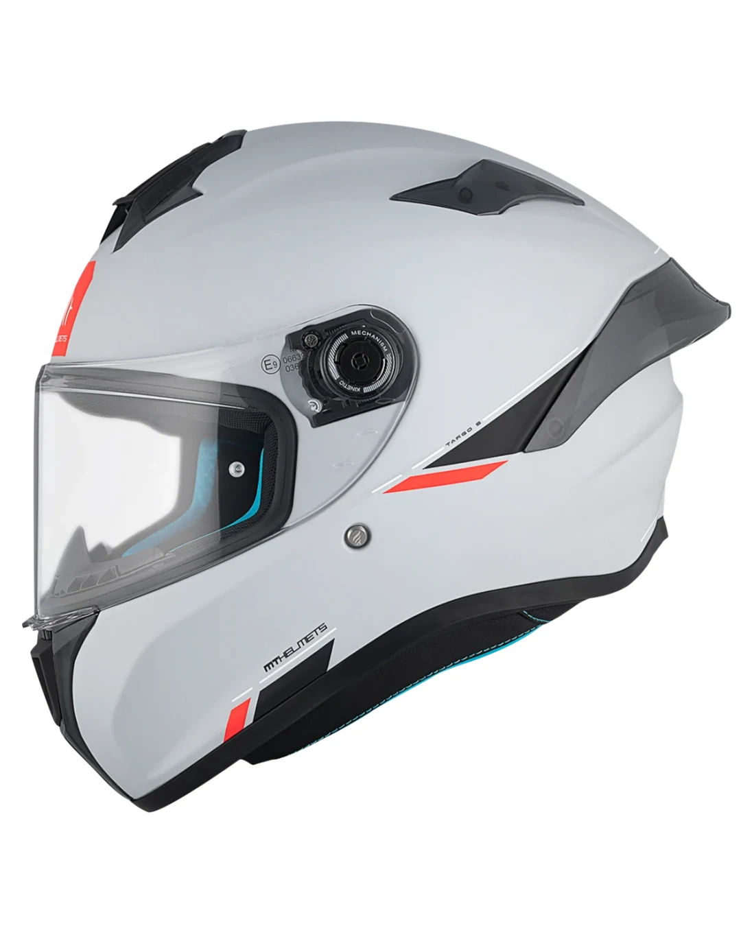 Каска MT TARGO S SOLID A12 GLOSS GRAY