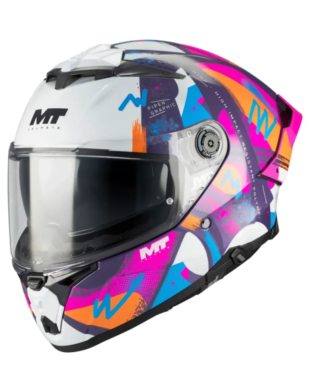 Каска MT THUNDER 4 R SV PIPEN C8 GLOSS