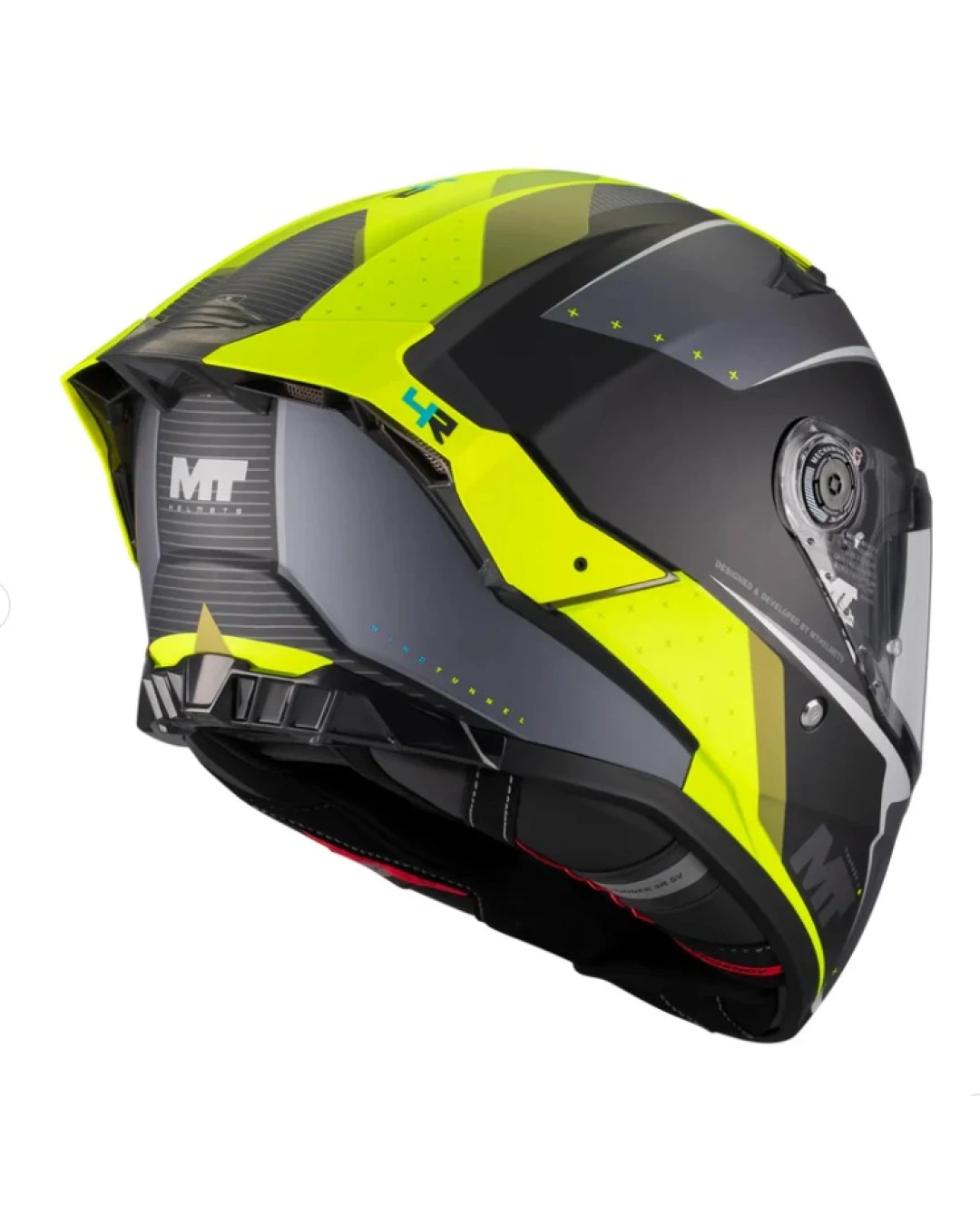 Каска MT THUNDER 4 R SV WIND TUNNEL B3 MATT