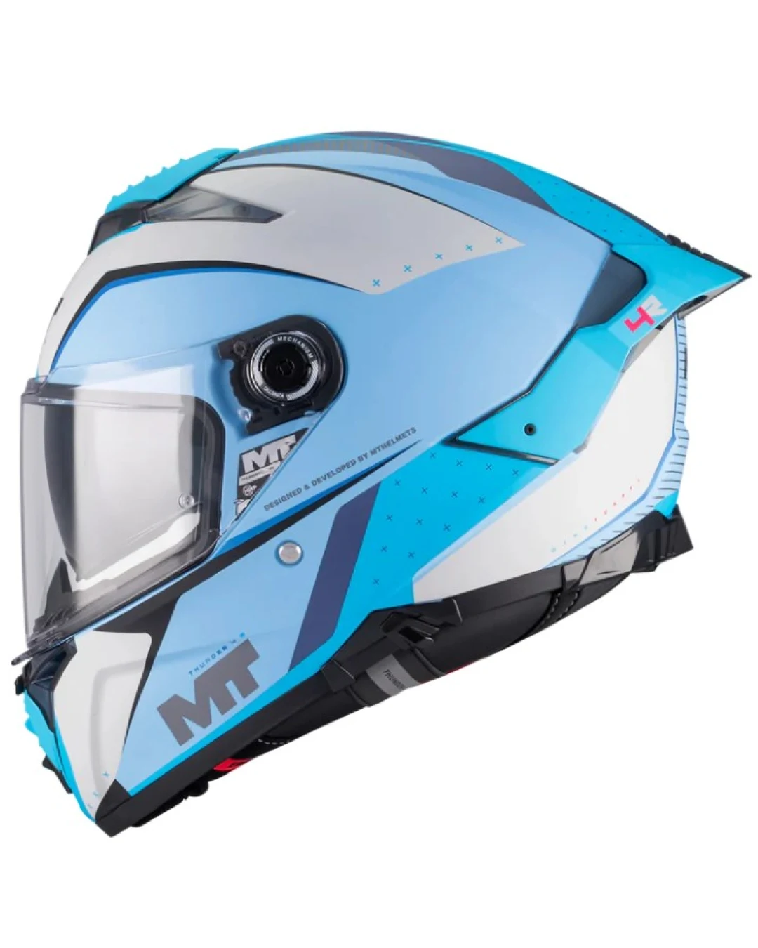 Каска MT THUNDER 4 R SV WIND TUNNEL C7 MATT
